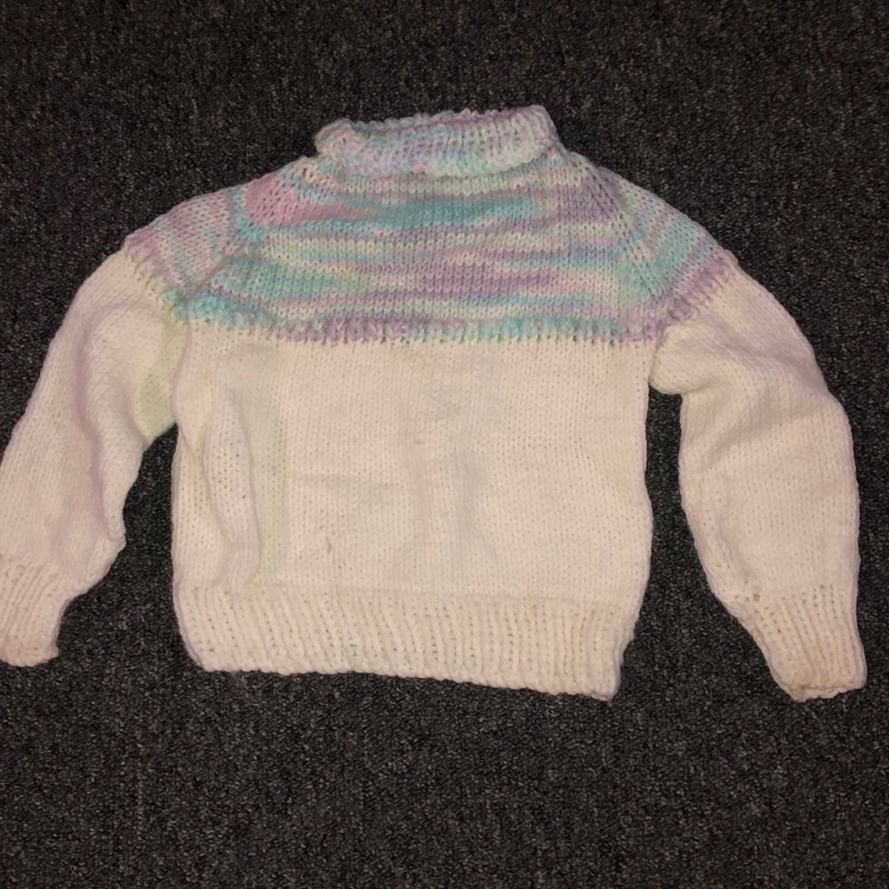 Hand knit turtleneck
